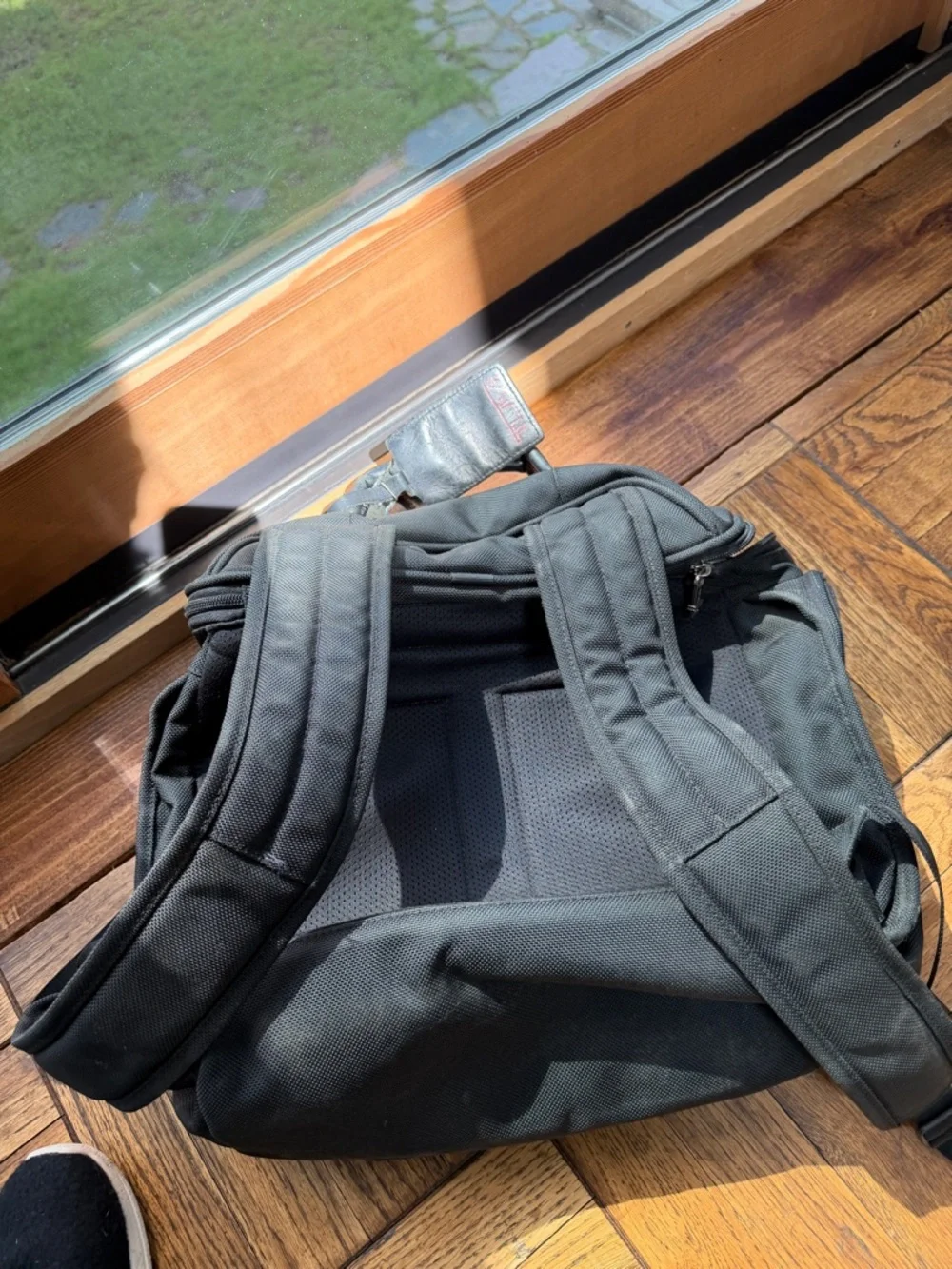 Tumi Black Rugged Nylon Men’s Backpack